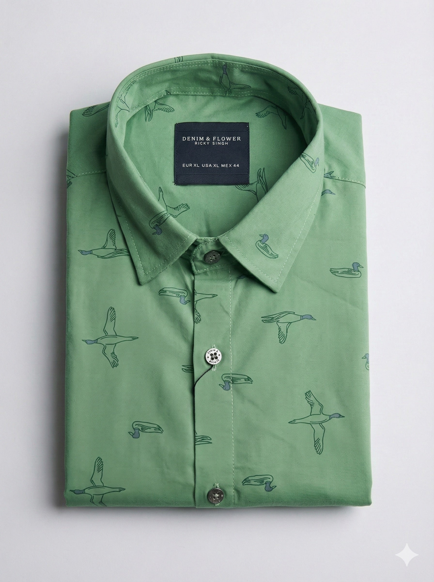 Printed Rayon Cotton Shirt 5