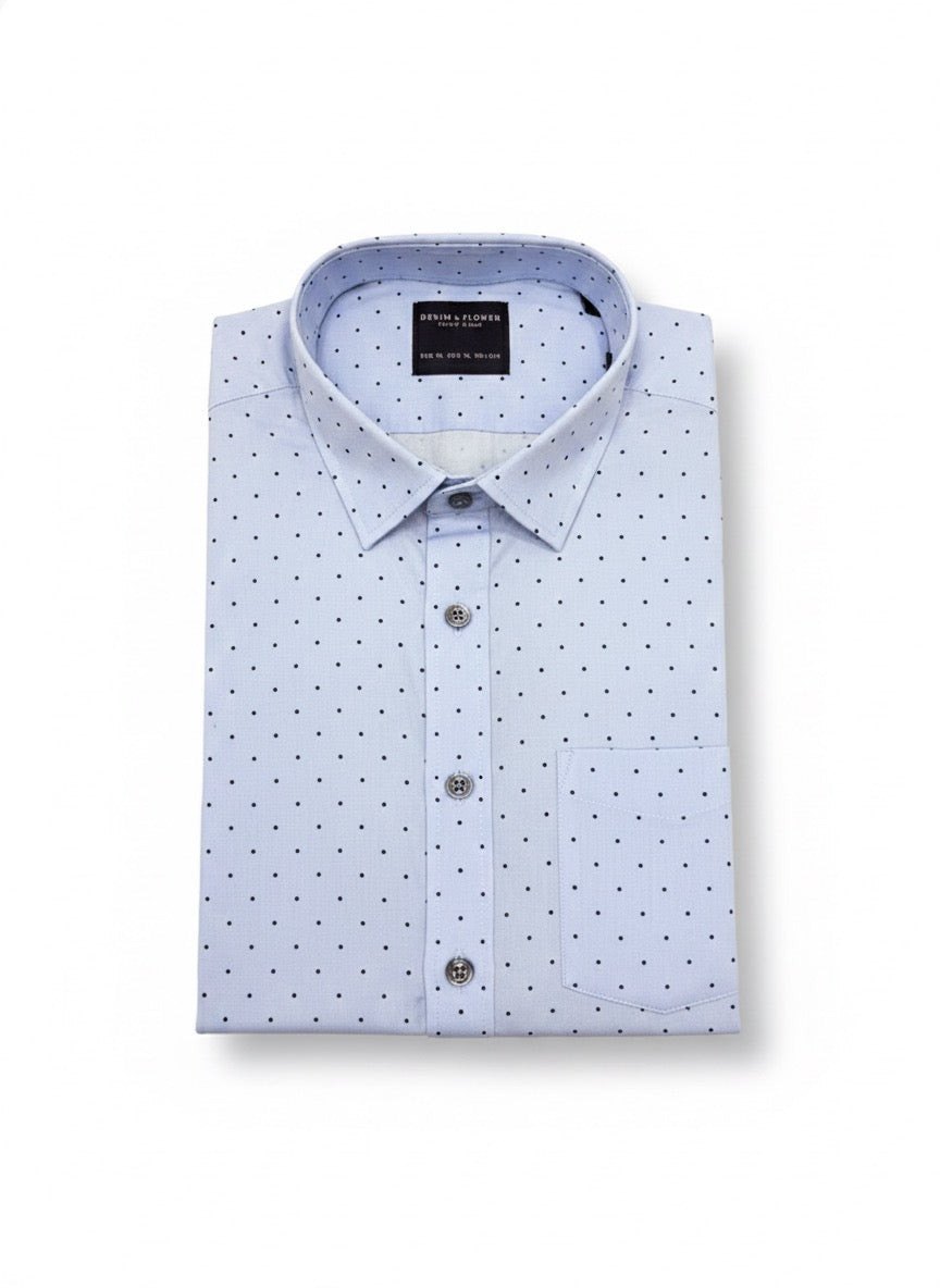 Printed Rayon Cotton Shirt 11