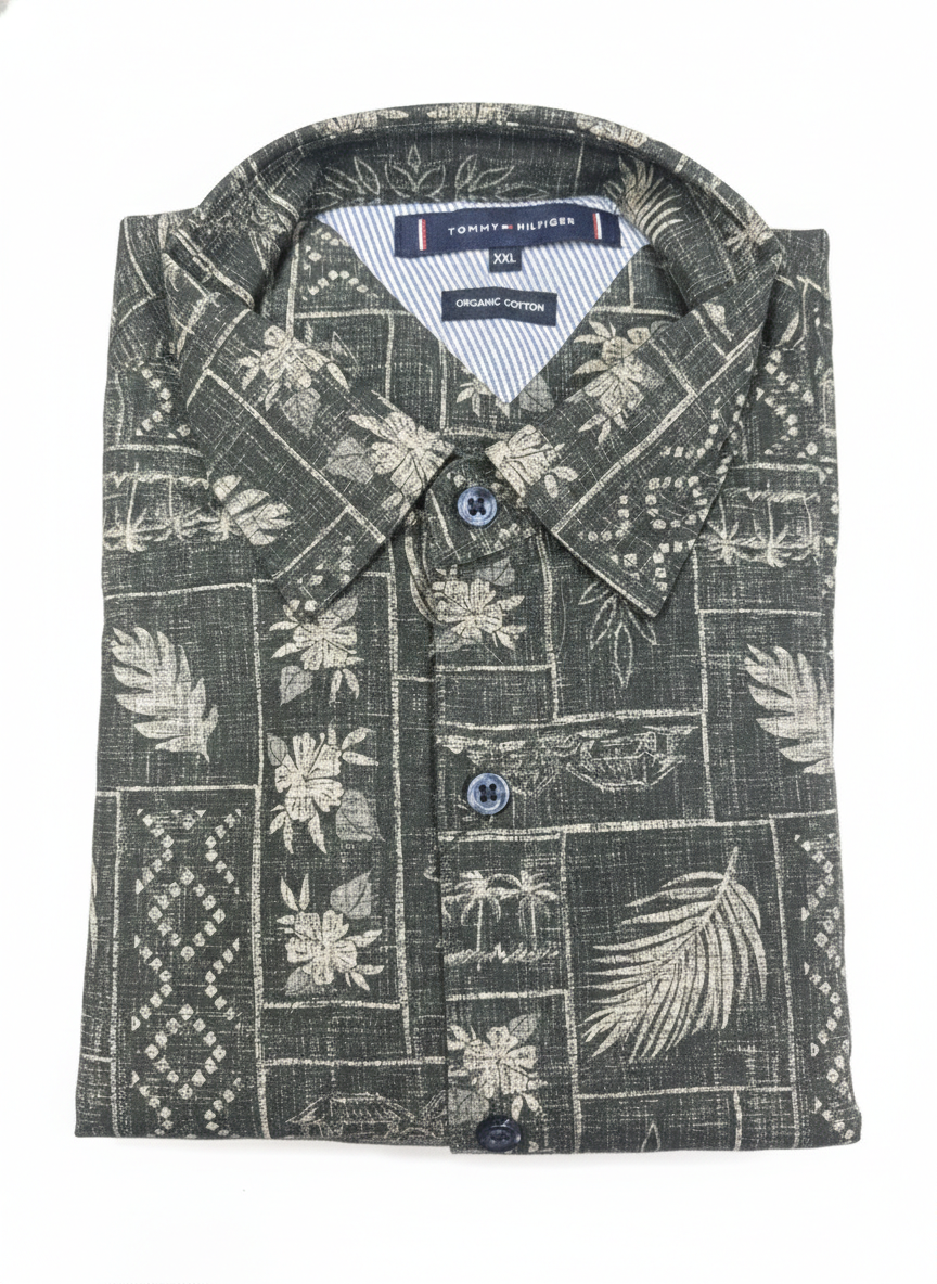 Printed Rayon Cotton Shirt 1