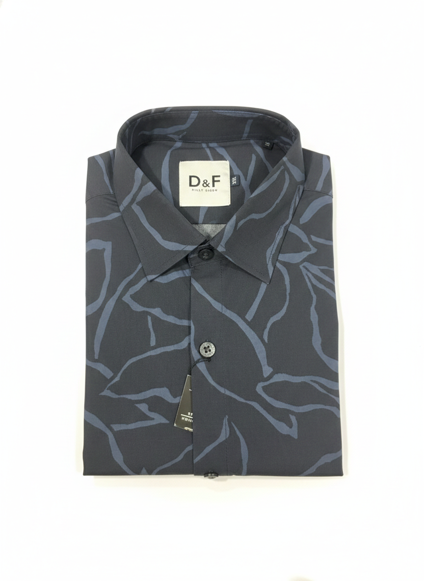 Printed Rayon Cotton Shirt 7