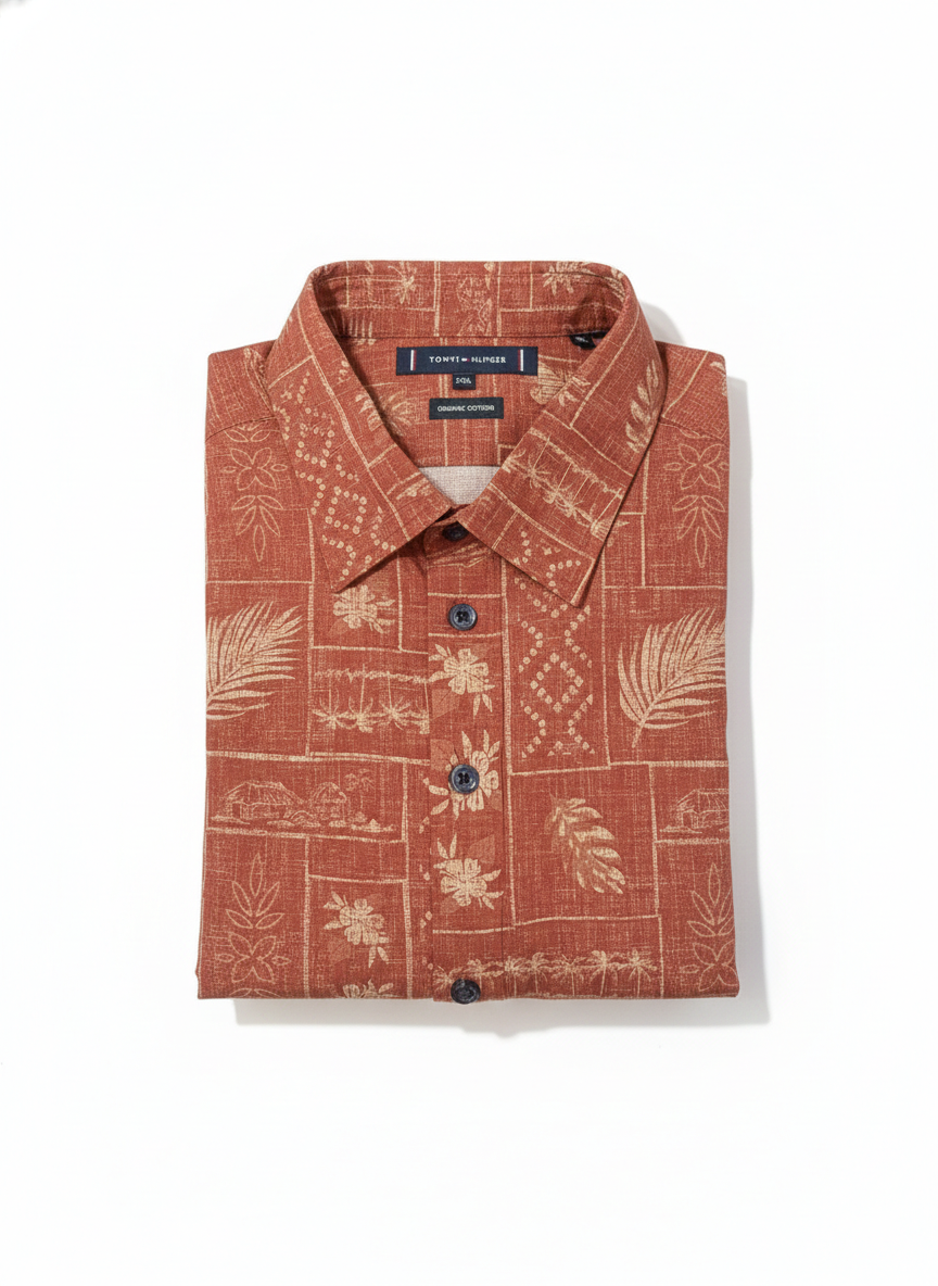 Printed Rayon Cotton Shirt 6