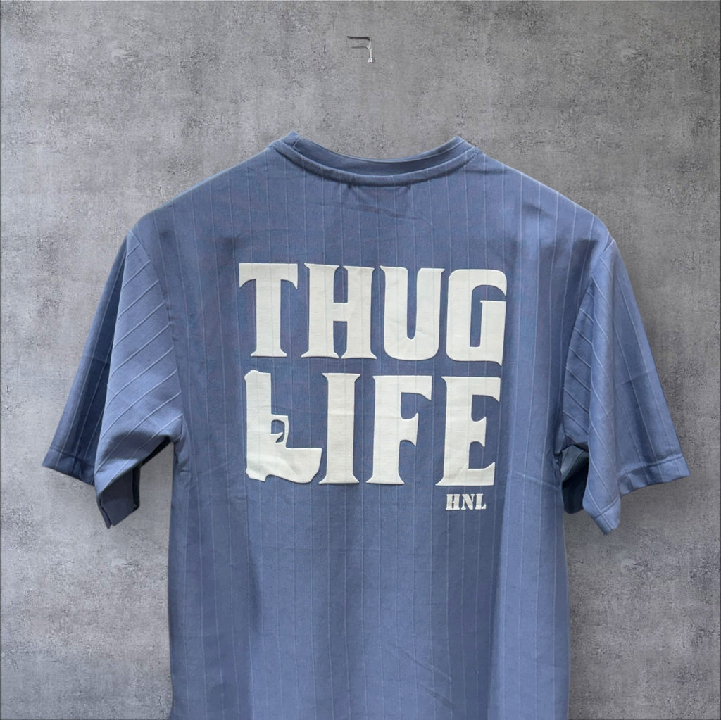 Graphic Print Oversized T-shirt (Dropshoulder) 4