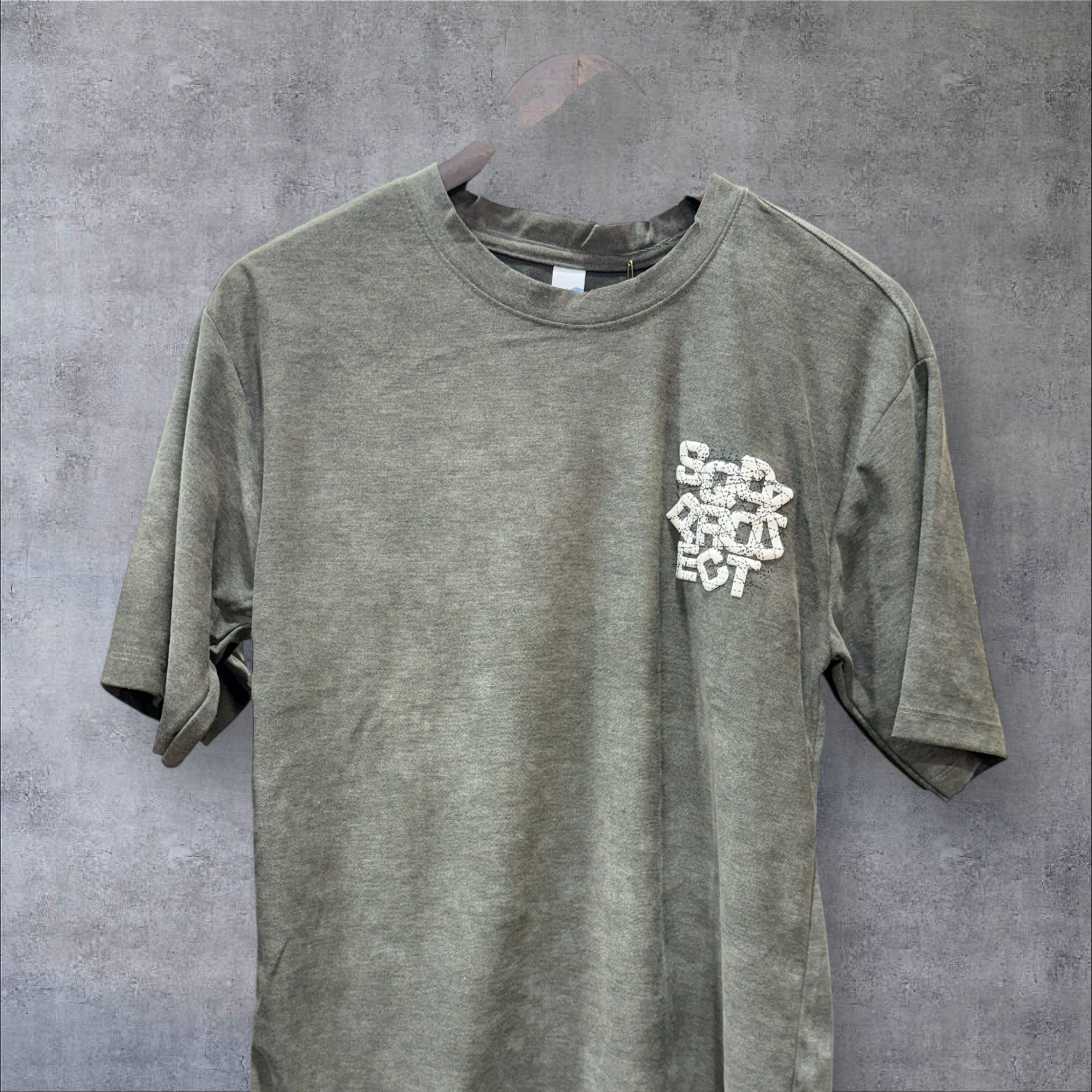 Graphic Print Oversized T-shirt (Dropshoulder) 8