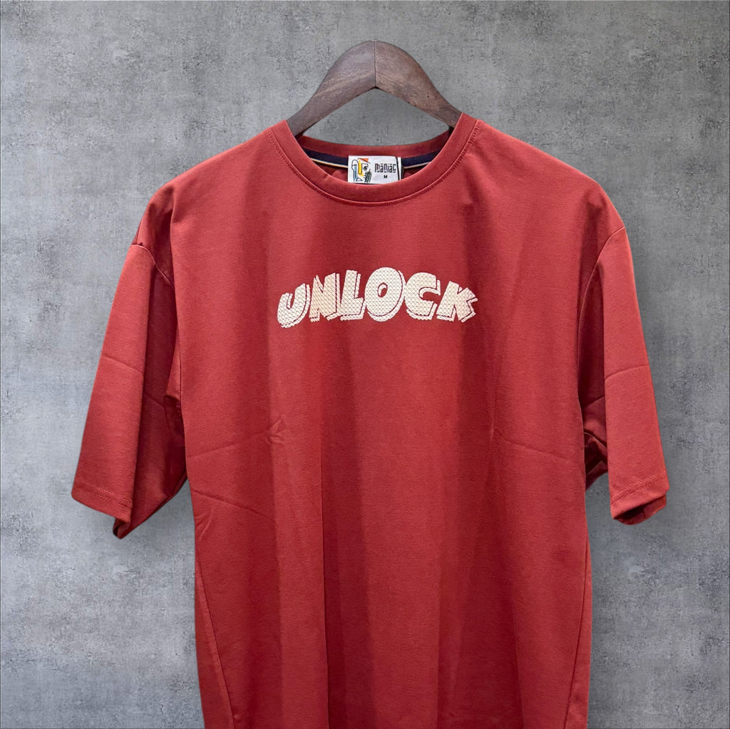 Graphic Print Oversized T-shirt (Dropshoulder) 13